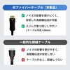 RS-HDAOC4K60-30M 光ファイバーHDMIケーブル 4K60Hz対応 ラトックシステム 81965917