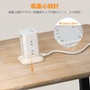 TPS01AJP コード式11ポートタワー型 電源タップ TESSAN 81968541
