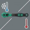 004022 8100 ZYKLOP 1/4" コンフォートラチェットセット Wera 81973958