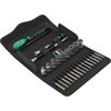 005542 8100 ZYKLOP 1/4" コンフォートラチェットセット(インチ) Wera 81974010