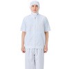 SZ423-W 半袖ジャンパー 食品工場 白衣 衛生 サーヴォ(旧:サンペックスイスト) 82058360