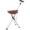LPSC001L ライパット ワンタッチステッキチェア BROWN LIPAT 81976101