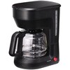コーヒーメーカー ミル無し ドリップ式 容量750ml ブラック ツインバード