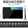55GTV QLED4K GoogleTV搭載3W2Tチューナー内蔵スマートテレビ WIS 81996988