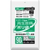GE95 再生エコマーク袋半透明 90L ハウスホールドジャパン