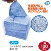 K-42577-24 REX ペーパータオル(ブルー) (100枚x24束) REX(レックス)[自動車用品] 82014111