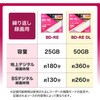 MS2-BDRE50PWA-11P 録画用BD-REDL50GB 10枚+1枚 J/C ミライセル 82036346