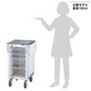 TS-ETC-C クリア 付属トレー 救急トレーカート ナビス(アズワン) 82038961