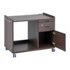 Lisare BTII-DB 冷蔵庫収納タイプ ダークブラウン Lisare 木製床頭台 Lisare BTIシリーズ ナビス(アズワン) 82039137
