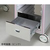 BT18-2LP-L 1800×900×1650mm 2列×4段 ピンク 点滴作業台 対面型・引出し付きダブルフレーム BTシリーズ ナビス(アズワン) 82039591