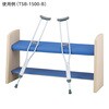 TSB-1500-P 1500×460×800mm ピンク 立ったまま座るベンチ スベラーン TSBシリーズ ナビス(アズワン) 82039907