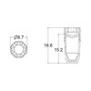 WB68-0320-10S 0.3mL 二次元バーコード付サンプルチューブ バルク包装 滅菌済 1箱 96本×10袋入 ユーレカ・テクノロジーズ 82049680