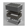RT-SB24 Magic-Rack cool SBS規格冷却ブロック 24本立て ROBOTUBE用 アルミ製 ユーレカ・テクノロジーズ 82046706