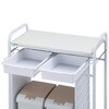 NO-345TP トイレットペーパーホルダー付 オムツ交換車 スマート NO-345 ナビス(アズワン) 82053146