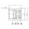 20A アダプターソケット 青銅製管端防食管継手 日本継手(旧:JFE継手) 82056409