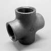 クロス 可鍛鋳鉄製管継手 (黒) 日本継手(旧:JFE継手)