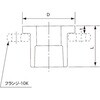 32A ポリブデン H種継手 熱融着式 PBフランジシモク(平板) 日本継手(旧:JFE継手) 82267976
