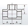 20A チーズ 可鍛鋳鉄製管継手 (黒) 日本継手(旧:JFE継手) 82055955