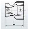 32A×25A 径違いソケット 可鍛鋳鉄製管継手(黒) 日本継手(旧:JFE継手) 82056497