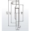 20A 合フランジ10KF 可鍛鋳鉄製管継手(黒) 日本継手(旧:JFE継手) 82055901