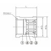 20A 水栓ソケット 青銅製管端防食管継手 日本継手(旧:JFE継手) 82057967