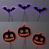 8800-8168 ハロウィン装飾品 LEDシルエットモチーフライト 3連 ストア・エキスプレス 82181690