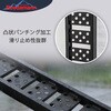 AR1740BK アルミラダーレール 高強度 耐荷重550kg 黒い Ruedamann 82264178