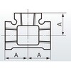125A チーズ 可鍛鋳鉄製管継手 (黒) 日本継手(旧:JFE継手) 82270435