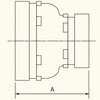 100A×65A コンセントリックレジューサー ハウジング形管継手(ベストジョイント) グルーブ形 No.7150 一次防錆塗装品 日本継手(旧:JFE継手) 82269839