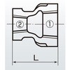 80A×20A 径違いソケット 可鍛鋳鉄製管継手(黒) 日本継手(旧:JFE継手) 82270889