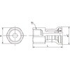 10A×Rc1/2 樹脂管(ポリブテン管・架橋ポリエチレン管)用継手 Jワンクイック2 めねじ付ソケット 日本継手(旧:JFE継手) 82272167
