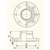 80A フランジアダプター ハウジング形管継手(ベストジョイント) グルーブ形 No.7170 一次防錆塗装品 日本継手(旧:JFE継手) 82266190