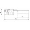 30A×25A トランジション継手 メカストレート 日本継手(旧:JFE継手) 82266418