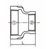 125A×100A 径違いソケット 圧力配管用ねじ込み式可鍛鋳鉄製管継手(連送管継手) 20K 架空用 日本継手(旧:JFE継手) 82266497