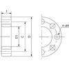20A ポリブデン H種継手 熱融着式 フランジ 10K 日本継手(旧:JFE継手) 82266549