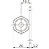 13A×Rc1/2 樹脂管(ポリブテン管・架橋ポリエチレン管)用継手 Jワンクイック2 座付めねじ付ソケット 日本継手(旧:JFE継手) 82267870