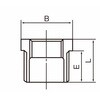 80A×20A ブッシング ねじ込み式可鍛鋳鉄製管継手(連送管継手) 20K 架空用 日本継手(旧:JFE継手) 82268710