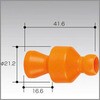 1/4 インラインチェックバルブ(2個入) VERTEX(バーテックス)