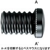 T-JNT65 TACレックス 波付硬質合成樹脂管(FEP) 直管継手N型(他社管用) TOTAKU/トータク(ナガセルータック/旧:東拓工業) 82299239
