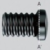 T-YB125 TACレックス 波付硬質合成樹脂管(FEP) 予備管ぶた TOTAKU/トータク(ナガセルータック/旧:東拓工業) 82300438