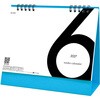 SG929 【名入れ】6Weeks Calendar(ブルー) レスタス 82301856