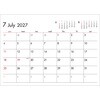 SG930 【名入れ】6Weeks Calendar(レッド) レスタス 82301865