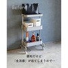 LATR-D(WH) バスケットトローリー 専用 扉 【パーツのみ、本体別売り】 YAMAZEN(山善) 82334196