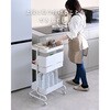 LATR-D(WH) バスケットトローリー 専用 扉 【パーツのみ、本体別売り】 YAMAZEN(山善) 82334196