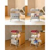 LATR-D(WH) バスケットトローリー 専用 扉 【パーツのみ、本体別売り】 YAMAZEN(山善) 82334196