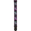 50PW01 Lizards Green/Purple ギターストラップ D'Addario 82336409