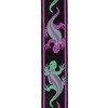 50BALPW01 AL Lizards Gr/Purple ギターストラップ D'Addario 82336646
