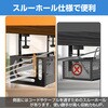 cbltry-x001 ケーブルトレー クランプ式 配線トレー コード収納 配線整理 メッシュタイプ メディアカバーマーケット 82341361