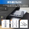 ntpc-stand-8hub-x001 ノートPCスタンド USBハブ機能付き 8in1 Type-C接続 HDMI PD入力 ポート搭載 折りたたみ式 17インチ対応 メディアカバーマーケット 82341370