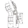 40A PLSM継手 防食メカニカル継手 22°1/2エルボ 日本継手(旧:JFE継手) 82355738